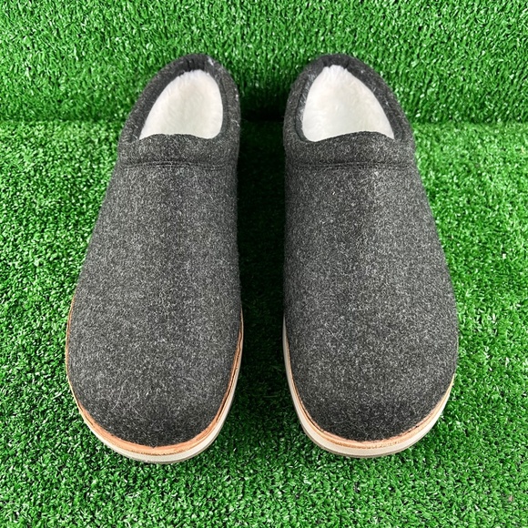 NEW Merrell Juno Wool Clog Comfort Slippers Dark Gray Mens - Picture 2 of 8